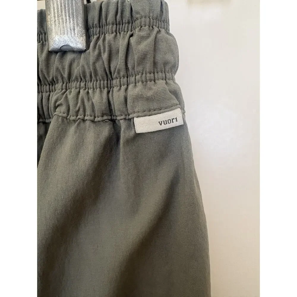 Vuori Pants Womens X-Small Green Birch Jogger Cargo Lightweight Athletic